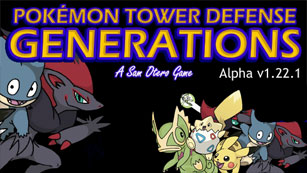 Pokemon Tower Defence - Free Online Game - Play Now